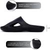 imageNautica Mens Athletic Slides Sport Shower Sandals for Indoor amp Outdoor  Lightweight Durable and ComfortableBlack