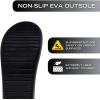 imageNautica Mens Athletic Slides Sport Shower Sandals for Indoor amp Outdoor  Lightweight Durable and ComfortableBlack