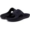 imageNautica Mens Athletic Slides Sport Shower Sandals for Indoor amp Outdoor  Lightweight Durable and ComfortableBlack Charcoal