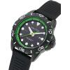 imageNautica Mens Black Silicone Strap Watch Model NAPNRS402