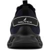 imageNautica Mens Casual Fashion Sneakers  Lightweight LaceUp Athletic Walking Shoes for Gym amp Tennis ComfortableNavy Black