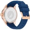 imageNautica Mens NAPKMS306 KOH May Bay Blue Silicone Strap Watch