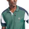 imageNautica Mens Nautica Competition Sustainably Crafted Classic Fit PoloTidal Green