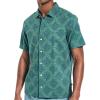 imageNautica Mens Nautica Sustainably Crafted Printed ShortSleeve ShirtCoastal Pine
