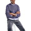 imageNautica Mens Nautica Sustainably Crafted Textured Crewneck SweaterViolet Heather