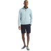 imageNautica Mens Navtech QuarterZip SweaterCrystal Bay Heather