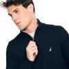 imageNautica Mens Navtech QuarterZip SweaterFrench Navy