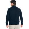 imageNautica Mens Navtech QuarterZip SweaterFrench Navy