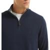 imageNautica Mens Navtech QuarterZip SweaterThe French Navy