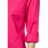 imageNautica Womens Button Front Long Sleeve Roll Tab ShirtAster Pink