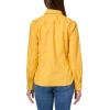 imageNautica Womens Button Front Long Sleeve Roll Tab ShirtDeep Maize