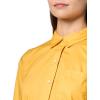 imageNautica Womens Button Front Long Sleeve Roll Tab ShirtDeep Maize