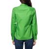 imageNautica Womens Button Front Long Sleeve Roll Tab ShirtNew Leaf
