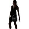 imageNautica Womens Sandy Jr Top Handel Satchel with Removable Crossbody StrapBlack Embossed Logo