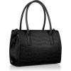 imageNautica Womens Sandy Jr Top Handel Satchel with Removable Crossbody StrapBlack Embossed Logo