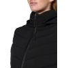 imageNautica Womens Stretch Puffer Vest  WaterResistant Transitional Layer with Detachable HoodBlack