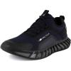 imageNautica Mens Casual Fashion Sneakers  Lightweight LaceUp Athletic Walking Shoes for Gym amp Tennis ComfortableNavy Black