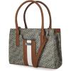 imageNautica Womens Sandy Jr Top Handel Satchel with Removable Crossbody StrapOlive Lakeside Jacquard