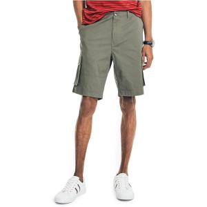 imageNautica Mens 10 Navigator Cargo ShortHillside Olive