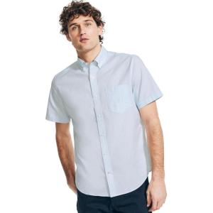imageNautica Mens Nautica Mens Classic Fit Oxford ShirtSoft Blue