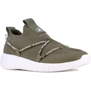 imageNautica Womens SlipOn Sneakers  Comfortable Running Shoes Stylish amp Easy to Wear  Perfect for Everyday WearOlivemelek