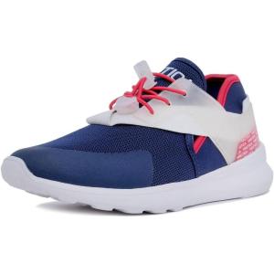 imageNautica Womens SlipOn Sneakers  Comfortable Running Shoes Stylish amp Easy to Wear  Perfect for Everyday WearRed White Bluelarke