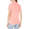 imageNautica Womens 5Button Short Sleeve Breathable 100 Cotton Polo ShirtAloha Pink