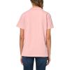 imageNautica Womens 5Button Short Sleeve Breathable 100 Cotton Polo ShirtBridal Rose