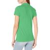 imageNautica Womens 5Button Short Sleeve Breathable 100 Cotton Polo ShirtLeaf Green