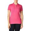 imageNautica Womens 5Button Short Sleeve Breathable 100 Cotton Polo ShirtLeis Pink