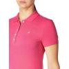 imageNautica Womens 5Button Short Sleeve Breathable 100 Cotton Polo ShirtLeis Pink