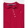 imageNautica Womens 5Button Short Sleeve Breathable 100 Cotton Polo ShirtNautica Red