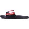 imageNautica Mens Athletic Slide Sandal Adjustable Straps Comfort SlipOnBower 2blackWhiteRed