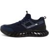 imageNautica Mens Casual Fashion Sneakers  Lightweight LaceUp Athletic Walking Shoes for Gym amp Tennis ComfortableNavy Blacklazith