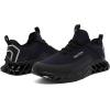imageNautica Mens Casual Fashion Sneakers  Lightweight LaceUp Athletic Walking Shoes for Gym amp Tennis ComfortableNavy Blackwyern