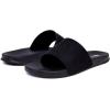 imageNautica Mens Open Toe Slide Sandals  Comfortable Indoor amp Outdoor Shower SlippersBlack Mono Porter