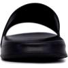 imageNautica Mens Open Toe Slide Sandals  Comfortable Indoor amp Outdoor Shower SlippersBlack White Porter