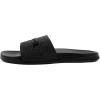 imageNautica Mens Open Toe Slide Sandals  Comfortable Indoor amp Outdoor Shower SlippersBlack X Rain Water
