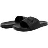imageNautica Mens Open Toe Slide Sandals  Comfortable Indoor amp Outdoor Shower SlippersBlack X Rain Water