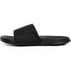imageNautica Mens Open Toe Slide Sandals  Comfortable Indoor amp Outdoor Shower SlippersBlackbower Mono