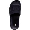 imageNautica Mens Open Toe Slide Sandals  Comfortable Indoor amp Outdoor Shower SlippersBlacklasal