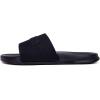 imageNautica Mens Open Toe Slide Sandals  Comfortable Indoor amp Outdoor Shower SlippersBlacklasal