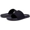 imageNautica Mens Open Toe Slide Sandals  Comfortable Indoor amp Outdoor Shower SlippersBlacklasal