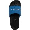 imageNautica Mens Open Toe Slide Sandals  Comfortable Indoor amp Outdoor Shower SlippersBlue Blackpierre