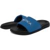 imageNautica Mens Open Toe Slide Sandals  Comfortable Indoor amp Outdoor Shower SlippersBlue Blackpierre