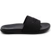imageNautica Mens Open Toe Slide Sandals  Comfortable Indoor amp Outdoor Shower SlippersPorter BlackBlack