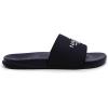 imageNautica Mens Open Toe Slide Sandals  Comfortable Indoor amp Outdoor Shower SlippersPorterblackWhite