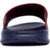 imageNautica Mens Open Toe Slide Sandals  Comfortable Indoor amp Outdoor Shower SlippersRed Navy Porter