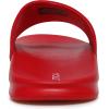 imageNautica Mens Open Toe Slide Sandals  Comfortable Indoor amp Outdoor Shower SlippersRed Porter