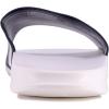 imageNautica Mens Open Toe Slide Sandals  Comfortable Indoor amp Outdoor Shower SlippersTopco StripenavyWhite